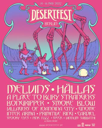 Desertfest Berlin 2027 Instagram Poster