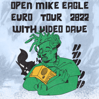 Open Mike Eagle Euro Tour 2021 Square no date