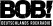 BOB Logo nat Black